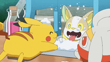 Happy Snow GIF by Pokémon