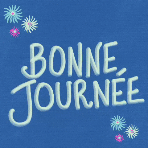 Good Morning Bonjour GIF