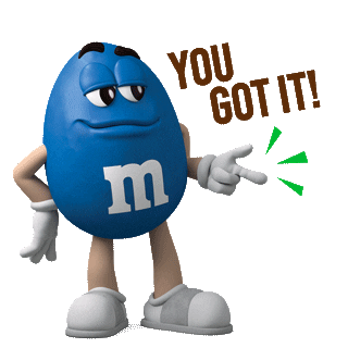 You Got This M&M Sticker by M&M'S Chocolate for iOS & Android