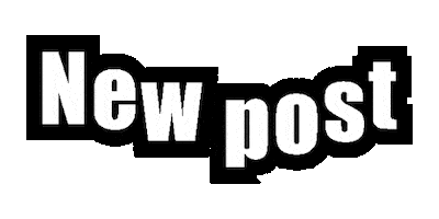 New Post Sticker