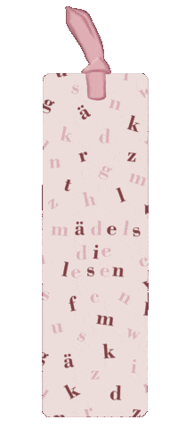 Bookclub Bookmark Sticker by Mädels, die lesen.