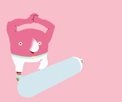 animation pink GIF by richard a chance