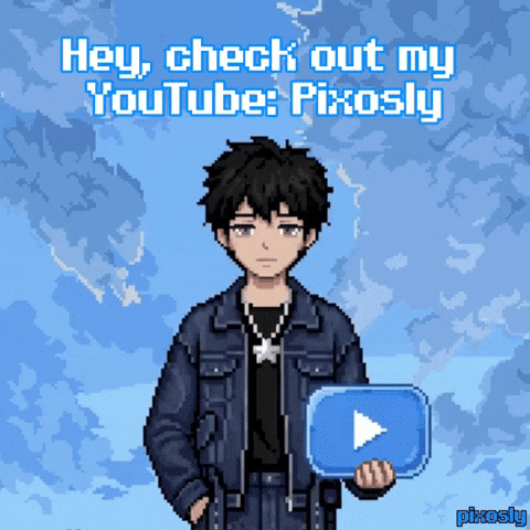 Follow Me Pixel GIF