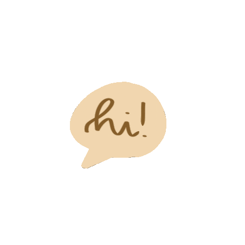 Laiajournal Hello Sticker