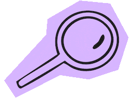 Loupe Sticker by EMSYSTUDIO