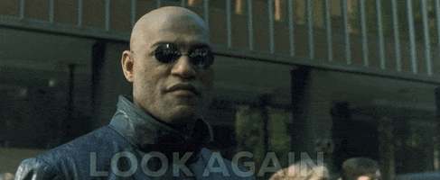 Look Again Laurence Fishburne GIF by Leroy Patterson