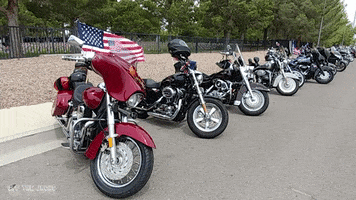 offthejacks usa flags patriotic motorcycles GIF