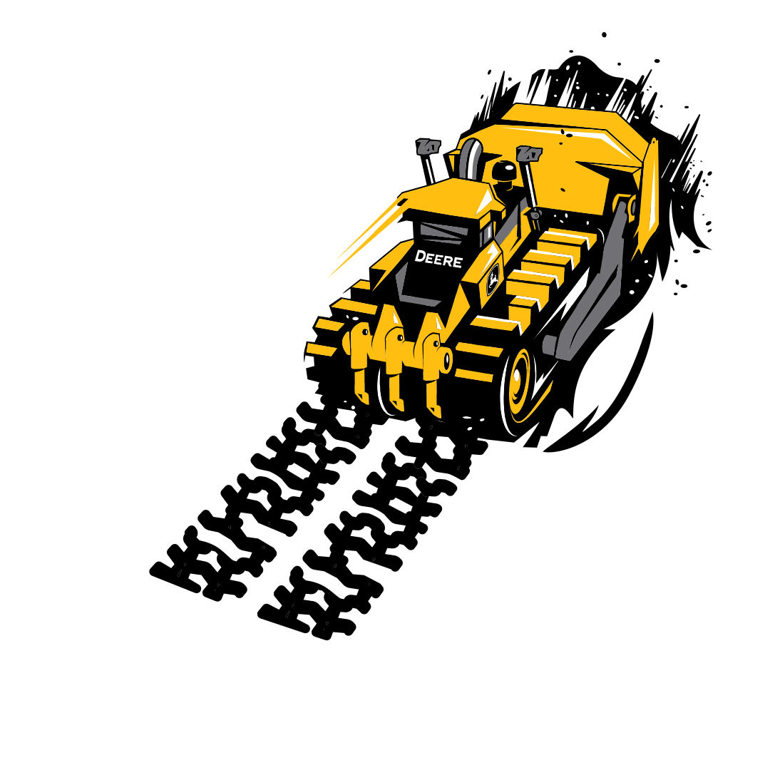 John Deere Construction Sticker for iOS & Android GIPHY