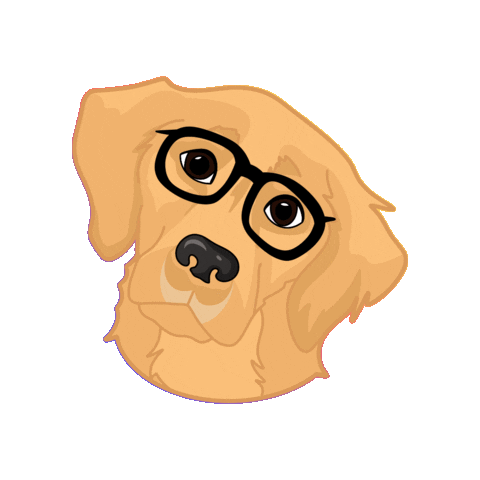 Golden Retriever Dogs Sticker