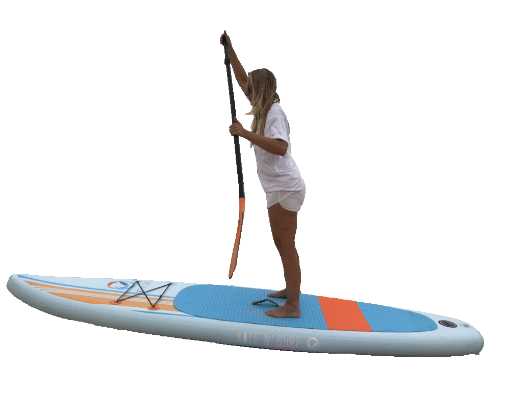 Kayaking Stand Up Paddle Sticker by Kite N surf for iOS & Android | GIPHY
