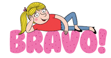 Bravo Girl Power Sticker