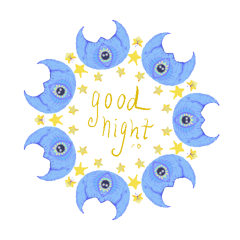 Good Night Sticker by daisy maize for iOS & Android | GIPHY