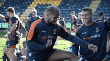Happy Rugby Union GIF by Worcester Warriors
