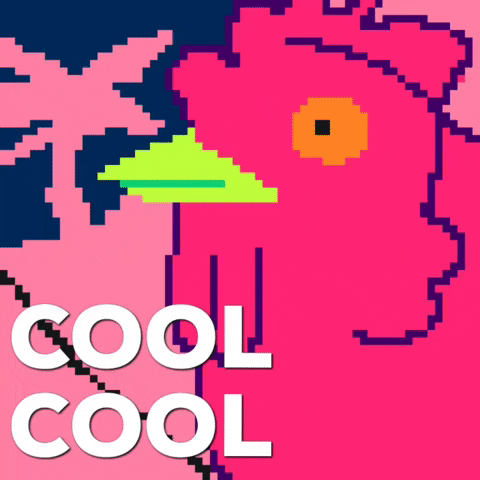 Cool Cool Chicken GIF by Andelson