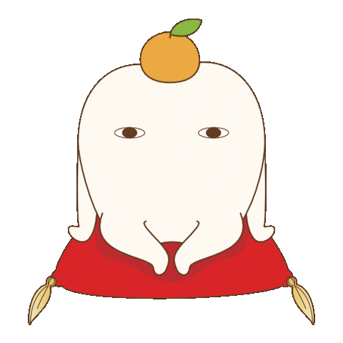 New Year Tooth Sticker by dental_sozai