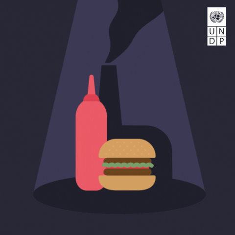 Food Burger GIF by UN Development Programme