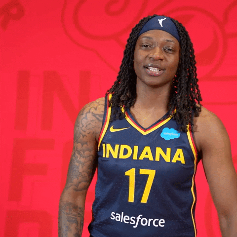 Erica Wheeler Basketball GIF by Indiana Fever