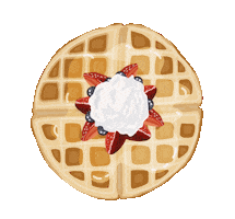 Maple Syrup Strawberry Sticker by Bianca Bosso