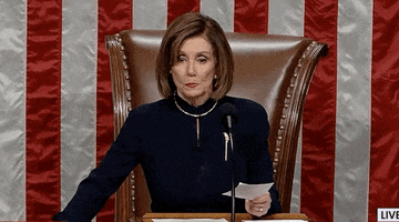 Stop It Nancy Pelosi GIF by GIPHY News