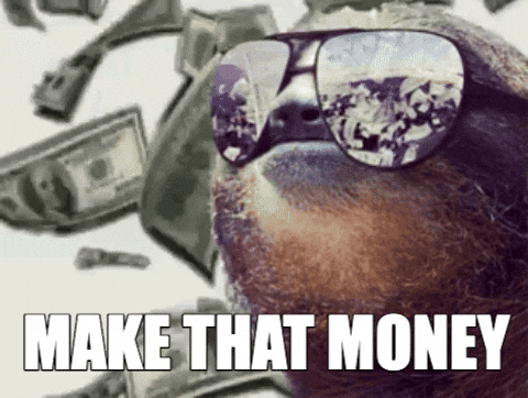  money ‎reazioni get that money schmoney monay GIF