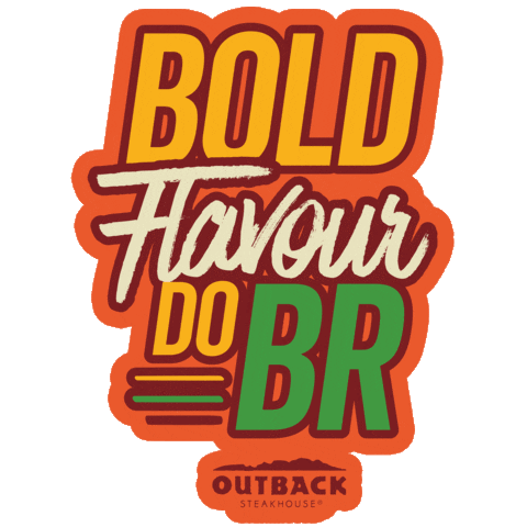 Brasilidades Boldflavour Sticker by Outback Brasil