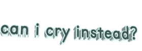 Cry Sticker by AnimatedText