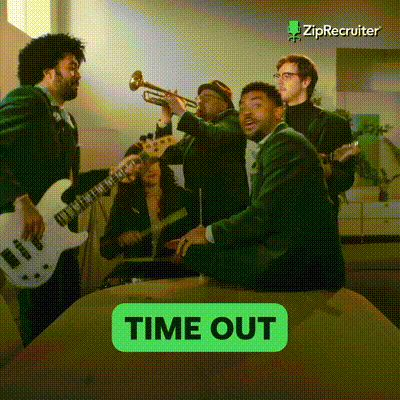 Hold On Wait GIF by ZipRecruiter