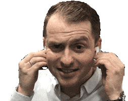 Sound Listen Sticker by Mediadome