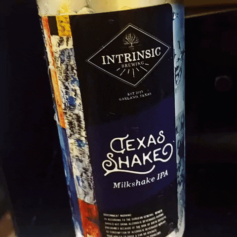 Intrinsicsmokehousebrewery texas craftbeer garland beercan GIF