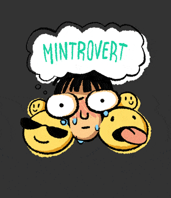 mintcompany mint introvert mintcompany mintrovert GIF