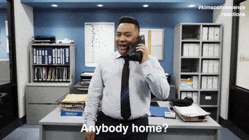 Phone Call Reaction GIF by Kim's Convenience