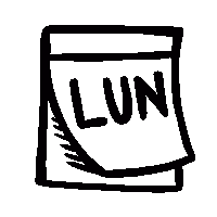 MyblueprintVF time monday ready plan Sticker