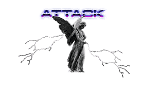 Flash Attack Sticker by RETERNITY