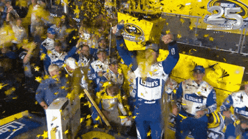 Excited Jimmie Johnson GIF by Homestead-Miami Speedway