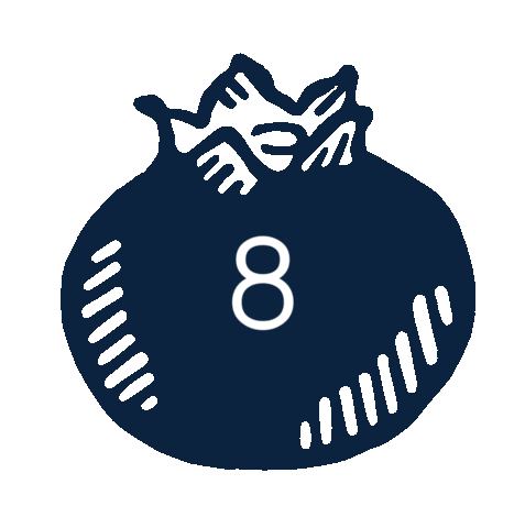 Bhb Sticker by Bow Hill Blueberries