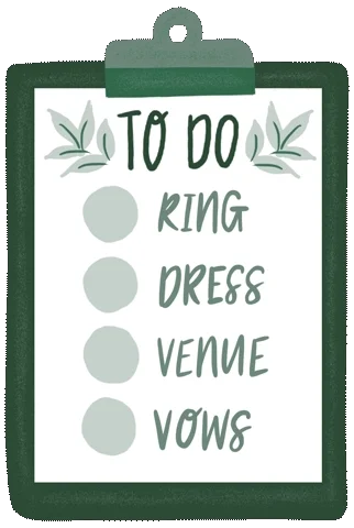 Marry Me Lets Do This GIF by minted