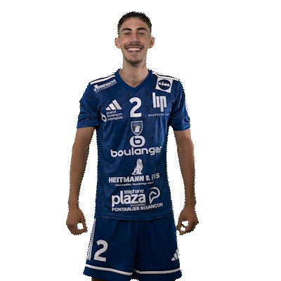 Happy Hand Sticker by GRAND BESANÇON DOUBS HANDBALL