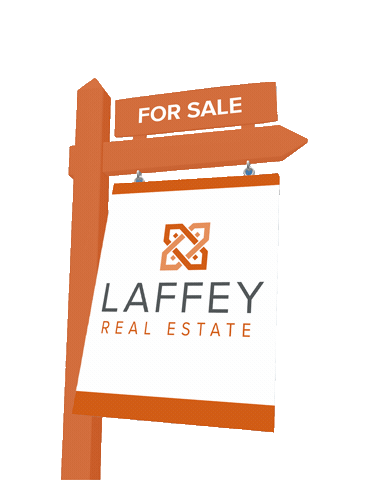 Laffey Swinging Sign Sticker by LaffeyRealEstate