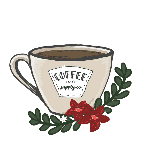 Coffee and Supply Co Sticker