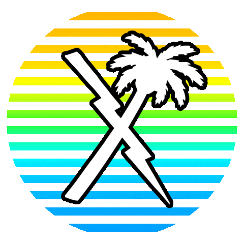 ELECTRIC PALMS Sticker
