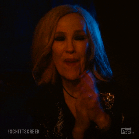 Happy Pop Tv GIF by Schitt's Creek