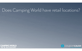 Camping World Faq GIF by Coupon Cause