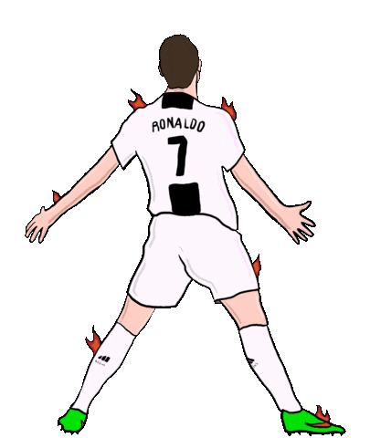 Cristiano Ronaldo Football Sticker by SportsManias for iOS & Android | GIPHY