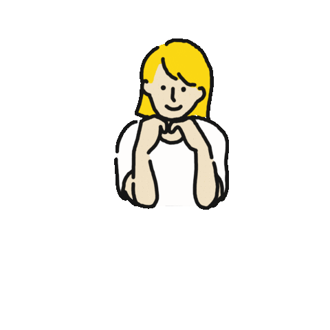 Girl Illustration Sticker