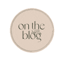 On The Blog Sticker by Within the Grove