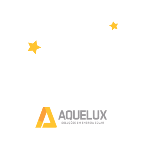 Aquelux - Energia Solar Sticker