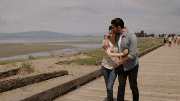 meghan ory couple GIF by Hallmark Channel