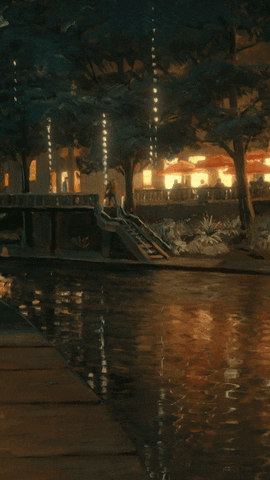 Water Night GIF by FanologyPV