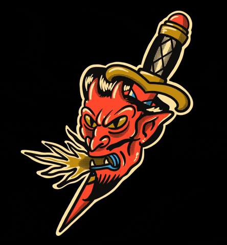 Tattoo Devil GIF