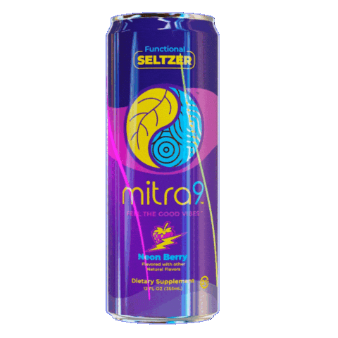 Refreshing Good Vibes Sticker by Mitra9 Brands